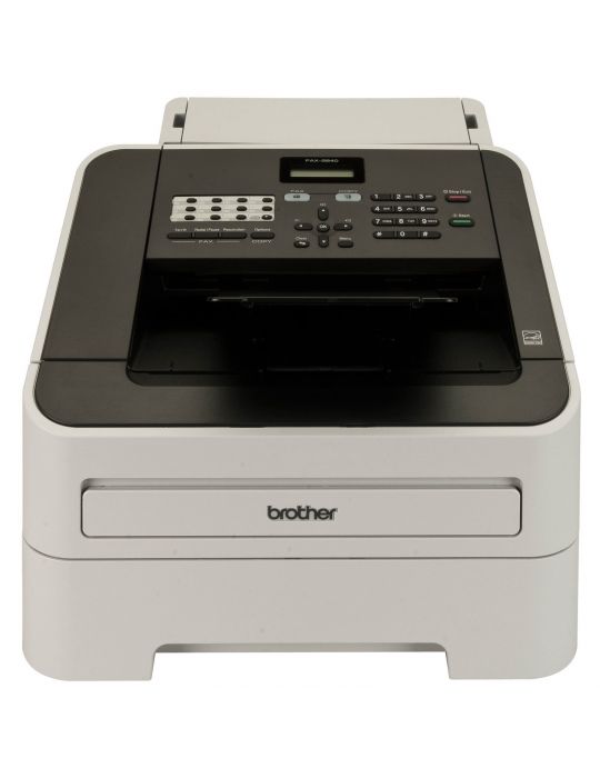 Brother FAX-2840 echipamente fax Cu laser 33,6 Kbit s A4 Negru, Gri