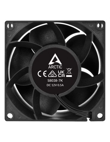 ARCTIC S8038-7K Procesor Distracţie 8 cm Negru 1 buc.