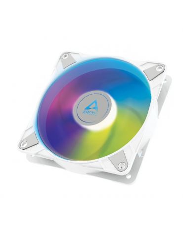 ARCTIC P12 PWM PST A-RGB 0dB Carcasă calculator Distracţie 12 cm Alb 1 buc. - Tik.ro