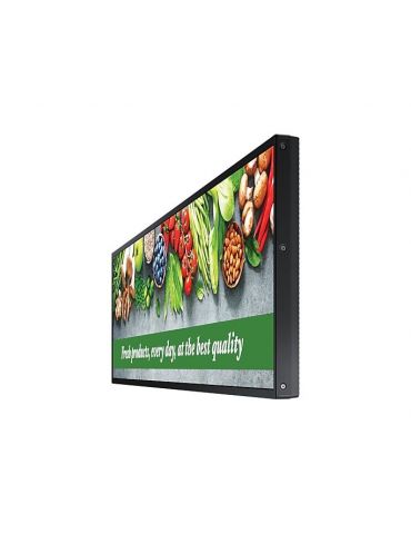 Samsung LH37SHCEBGBXEN Afișaj Semne Design panoramic 94 cm (37") LCD Wi-Fi 700 cd m² Negru Tizen 7.0 24 7