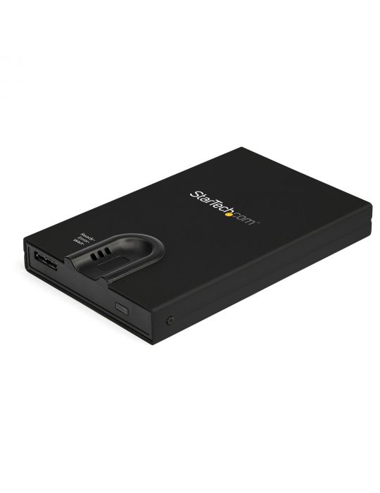 StarTech.com S251BMU3FP carcasă disc memorie Cutie protecție HDD SSD Negru 2.5"