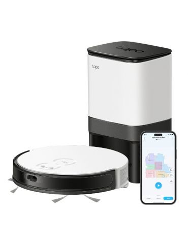 TP-Link Tapo RV20 Mop Plus aspiratoare robot 4 L Sac praf Negru, Alb - Tik.ro