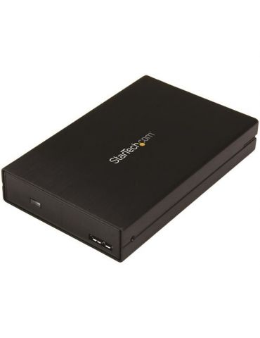 StarTech.com S251BU31315 carcasă disc memorie Cutie protecție HDD SSD Negru 2.5"
