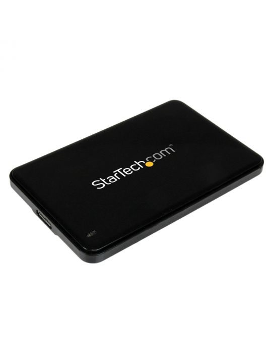 StarTech.com S2510BPU337 carcasă disc memorie Cutie protecție HDD SSD Negru 2.5"