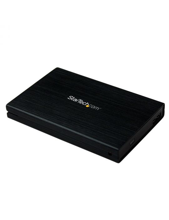 StarTech.com S2510BMU33 carcasă disc memorie Carcasă HDD Negru 2.5" Alimentare prin USB