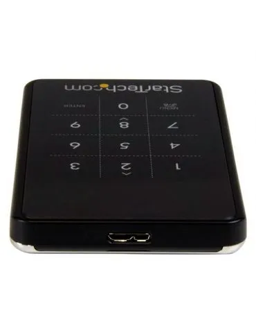StarTech.com S2510BU33PW carcasă disc memorie Cutie protecție HDD SSD Negru 2.5"