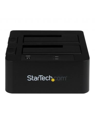 StarTech.com SDOCK2U33EB stație docking driver stocare USB 3.2 Gen 1 (3.1 Gen 1) Type-B Negru