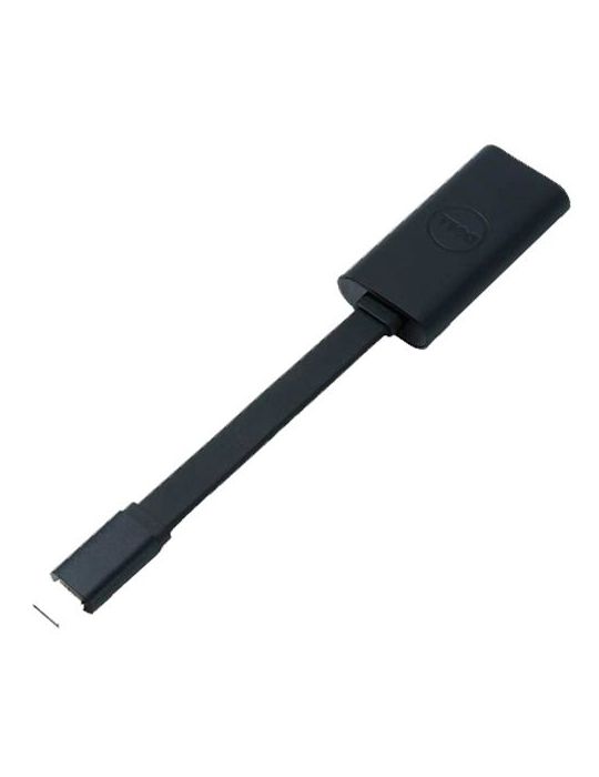 DELL DBQAUBC064 adaptor pentru cabluri video USB tip-C HDMI Negru