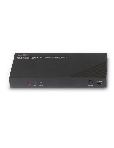 Lindy 38341 repetoare audio video Emițător AV Negru