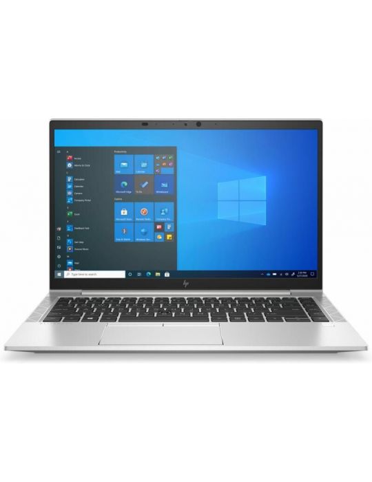 Laptop HP EliteBook 840 G8,Intel Core i7-1165G7,14",RAM 16GB,SSD 512GB,Intel Iris Xe Graphics,Win 10 Pro,Silver Hp - 1