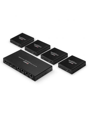 Lindy 38262 repetoare audio video Emițător & receiver AV Negru