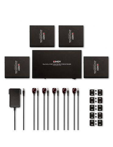 Lindy 38262 repetoare audio video Emițător & receiver AV Negru