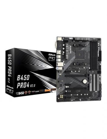 ASRock B450 Pro4 R2.0 -... - Tik.ro