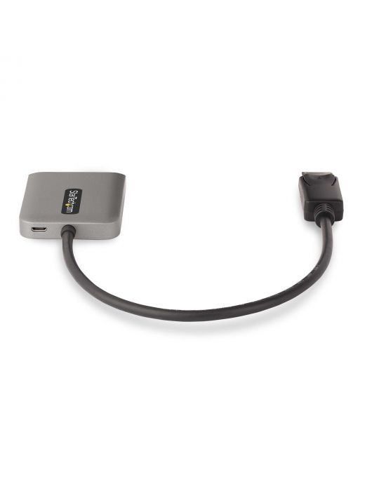StarTech.com MST14DP122DP adaptor pentru cabluri video 0,3 m DisplayPort 2 x DVI Gri