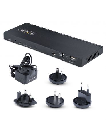 StarTech.com HDMI-SPLITTER-44K60S distribuitoare de semnal video 4x HDMI