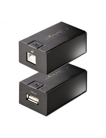StarTech.com C15012-USB-EXTENDER dispozitiv de tip extender video Consolă emițător & receptor 480 Mbit s