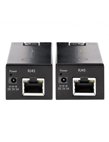 StarTech.com C15012-USB-EXTENDER dispozitiv de tip extender video Consolă emițător & receptor 480 Mbit s