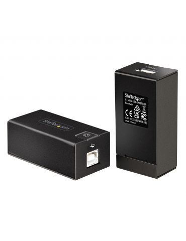 StarTech.com C15012-USB-EXTENDER dispozitiv de tip extender video Consolă emițător & receptor 480 Mbit s
