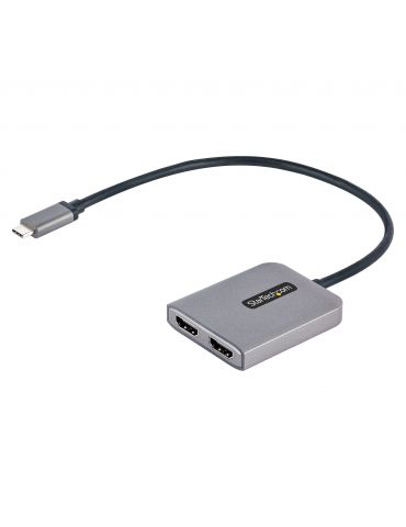 StarTech.com MST14CD122HD adaptor grafic USB 3840 x 2160 Pixel Negru, Gri - Tik.ro