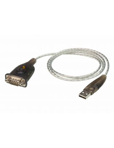 ATEN UC232A1-AT cabluri seriale Negru, Metalic 1 m USB Tip-A DB-9 - Tik.ro