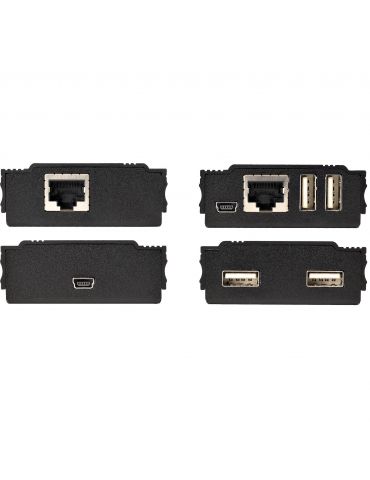 StarTech.com USB2004EXT100 dispozitiv de tip extender video Consolă emițător & receptor 480 Mbit s