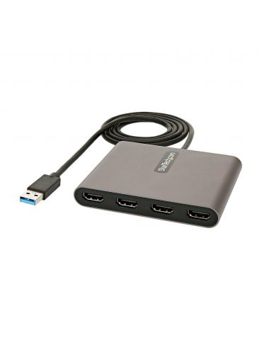 StarTech.com USB32HD4 adaptor grafic USB 1920 x 1080 Pixel Gri