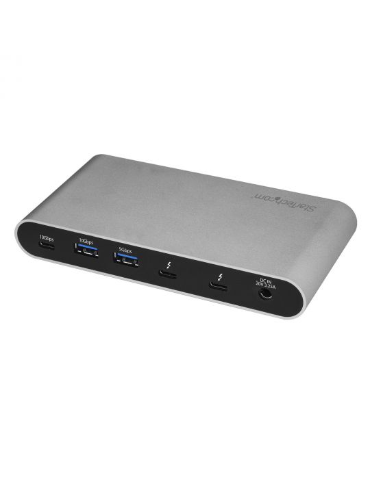 StarTech.com TB33A1C stații de andocare și replicatoare de porturi pentru calculatoare portabile Prin cablu Thunderbolt 3
