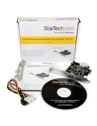 StarTech.com PEXUSB3S25 plăci adaptoare de interfață Intern USB 3.2 Gen 1 (3.1 Gen 1)