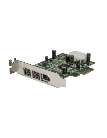 StarTech.com PEX1394B3LP plăci adaptoare de interfață Intern IEEE 1394 Firewire - Tik.ro