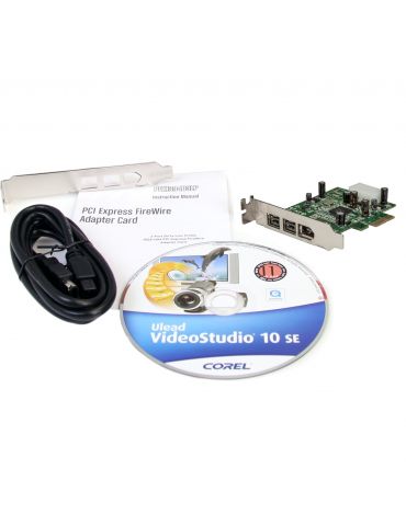 StarTech.com PEX1394B3LP plăci adaptoare de interfață Intern IEEE 1394 Firewire
