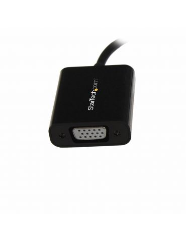 StarTech.com MDP2VGA2 adaptor pentru cabluri video 0,18 m Mini DisplayPort VGA (D-Sub) Negru