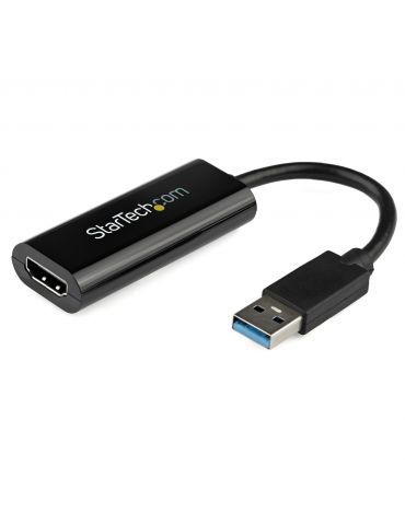 StarTech.com USB32HDES adaptor grafic USB 1920 x 1200 Pixel Negru - Tik.ro