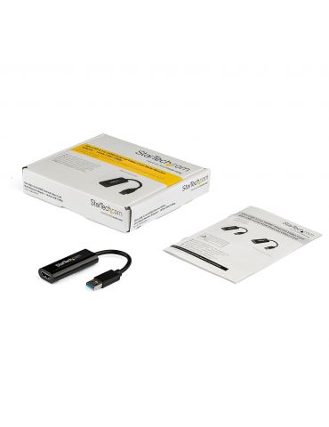 StarTech.com USB32HDES adaptor grafic USB 1920 x 1200 Pixel Negru