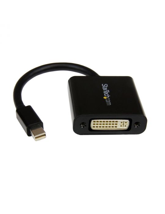 StarTech.com MDP2DVI3 adaptor pentru cabluri video 0,13 m Mini DisplayPort DVI-I Negru
