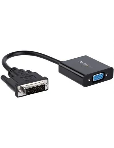 StarTech.com DVI2VGAE adaptor pentru cabluri video 0,19 m Negru