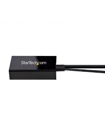 StarTech.com DVI2DP2 adaptor pentru cabluri video 0,254 m DVI-D DisplayPort Negru