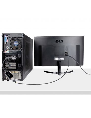 StarTech.com DVI2DP2 adaptor pentru cabluri video 0,254 m DVI-D DisplayPort Negru