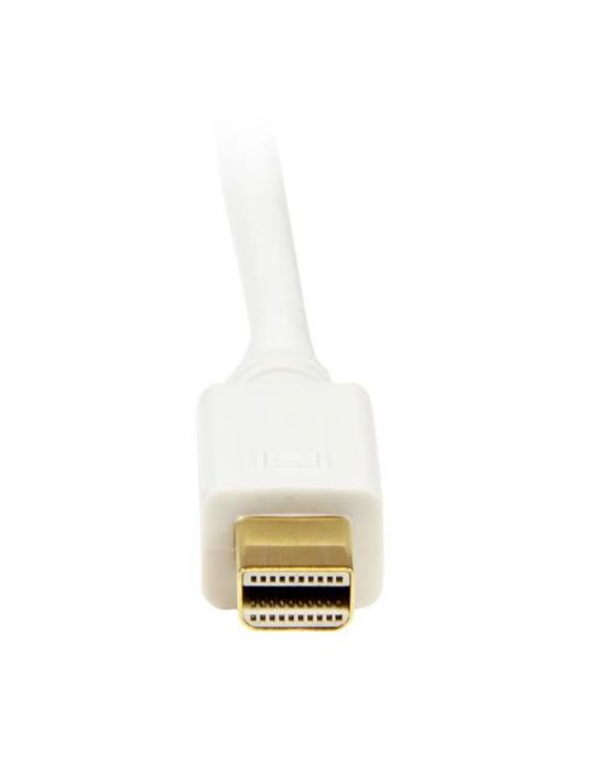 StarTech.com MDP2DVIMM3W adaptor pentru cabluri video 0,9 m mini DisplayPort DVI-D Alb