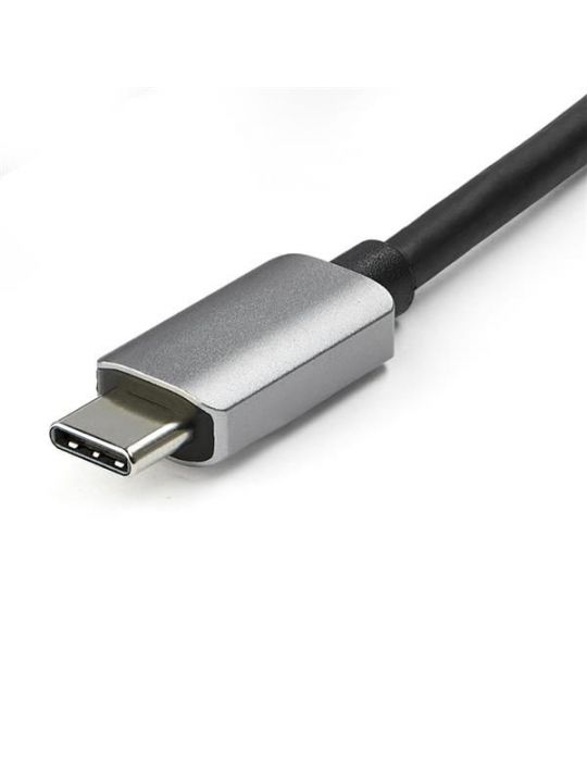 StarTech.com CDP2DVIDP adaptor grafic USB 2560 x 1600 Pixel Negru, Argint