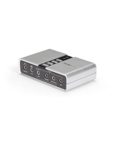 StarTech.com ICUSBAUDIO7D plăci de sunet 7.1 canale USB - Tik.ro