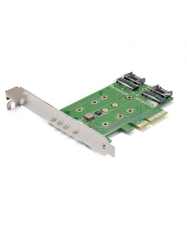 StarTech.com PEXM2SAT32N1 plăci adaptoare de interfață Intern M.2, SATA - Tik.ro