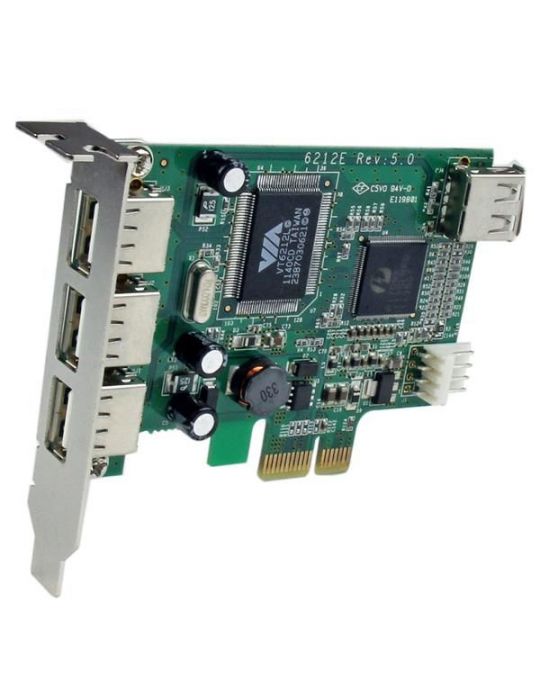 StarTech.com PEXUSB4DP plăci adaptoare de interfață Intern USB 2.0