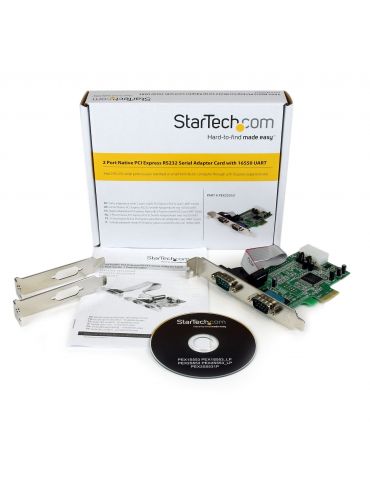 StarTech.com PEX2S553 plăci adaptoare de interfață Intern Serial