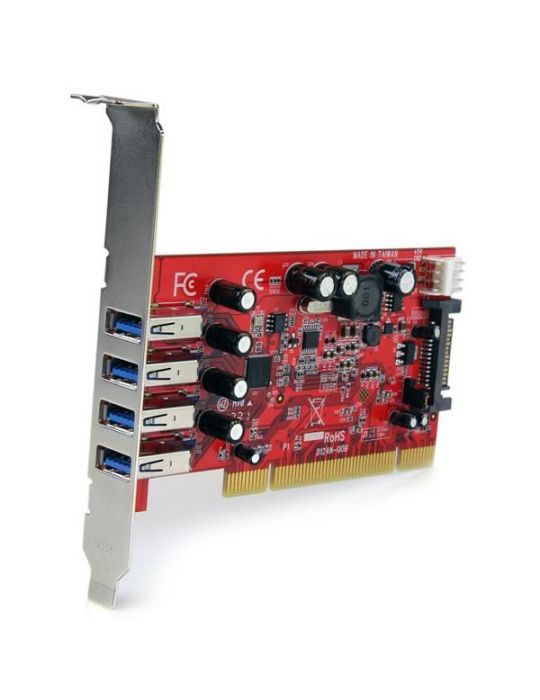 StarTech.com PCIUSB3S4 plăci adaptoare de interfață Intern USB 3.2 Gen 1 (3.1 Gen 1)