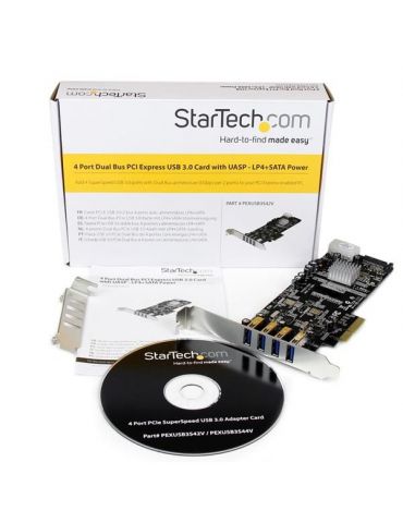 StarTech.com PEXUSB3S42V plăci adaptoare de interfață Intern USB 3.2 Gen 1 (3.1 Gen 1)