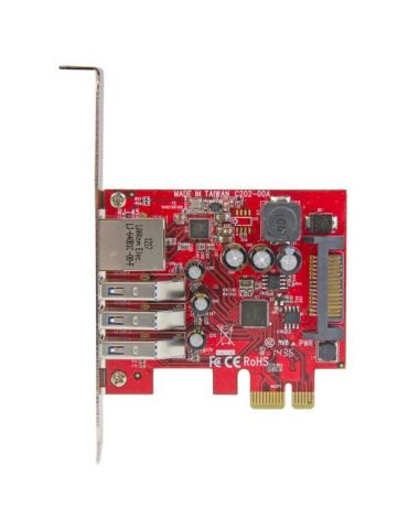 StarTech.com PEXUSB3S3GE card de rețea Intern Ethernet 5000 Mbit s