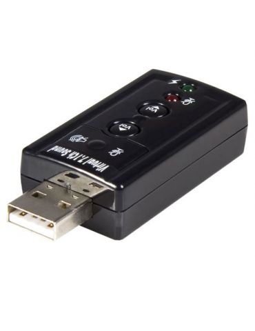 StarTech.com ICUSBAUDIO7 plăci de sunet 7.1 canale USB