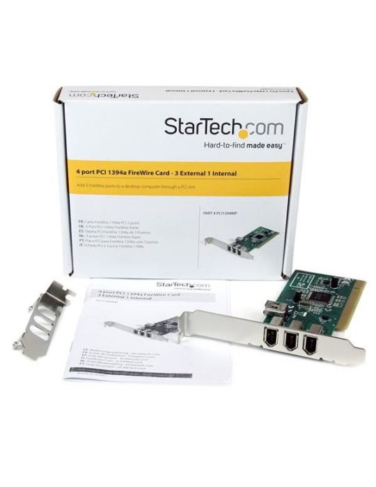 StarTech.com PCI1394MP plăci adaptoare de interfață Intern IEEE 1394 Firewire