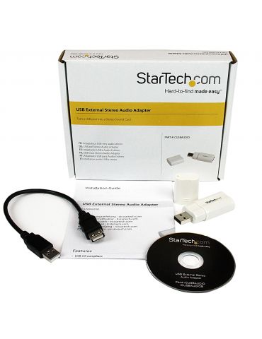 StarTech.com ICUSBAUDIO plăci de sunet USB