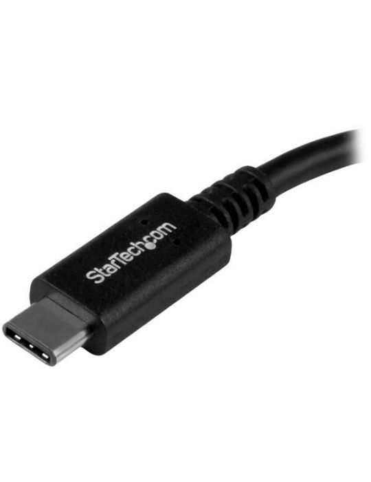 StarTech.com USB31CAADP cabluri USB 0,15 m USB 3.2 Gen 1 (3.1 Gen 1) USB C USB A Negru